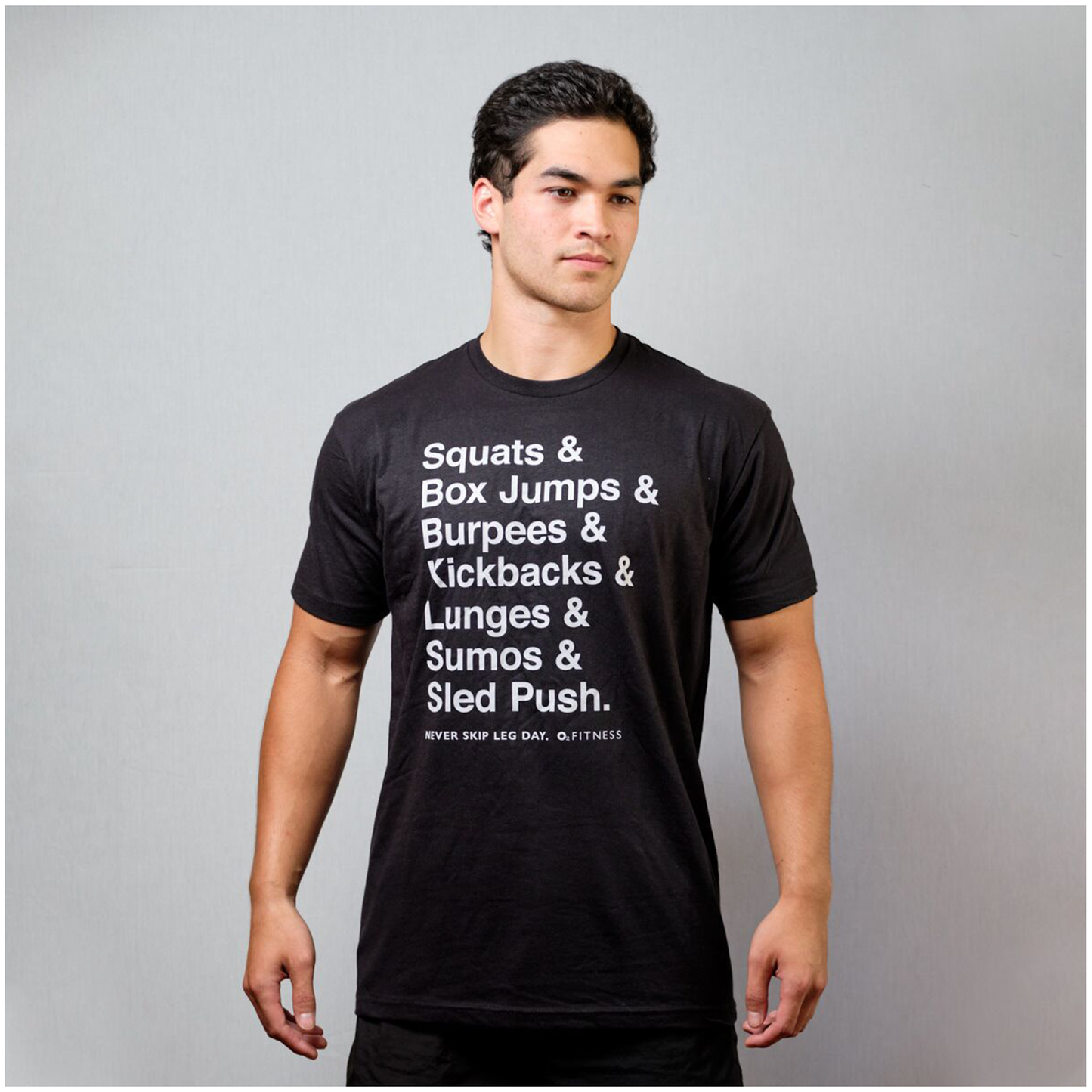 & Never Miss Leg Day Tee