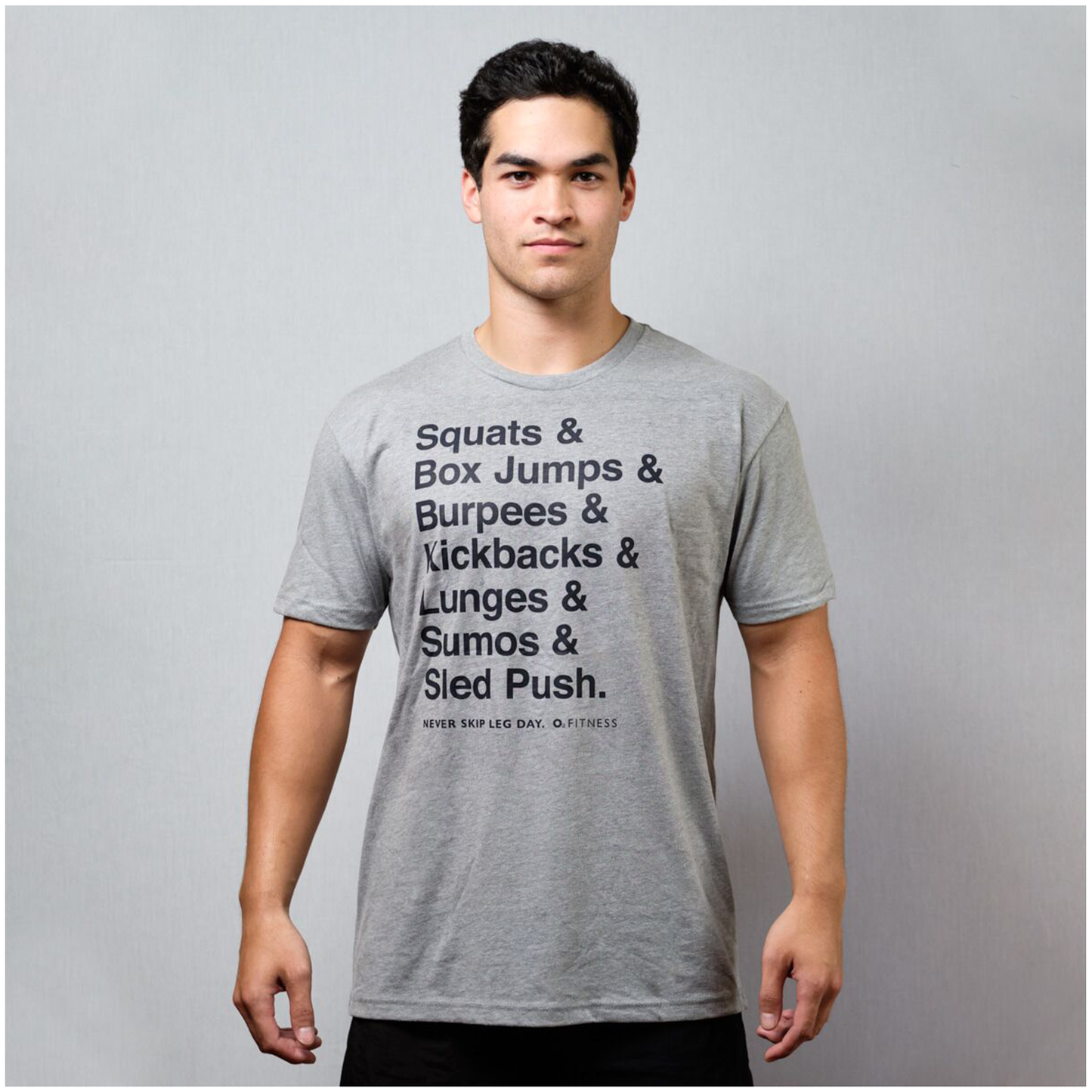 & Never Miss Leg Day Tee