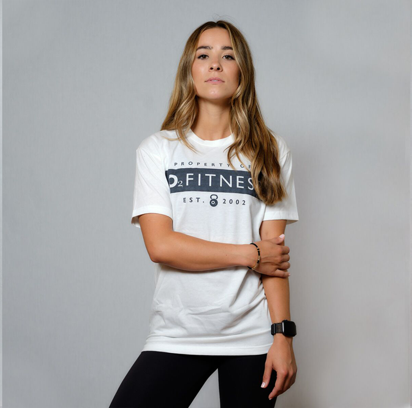Property of O2 Fitness Tee