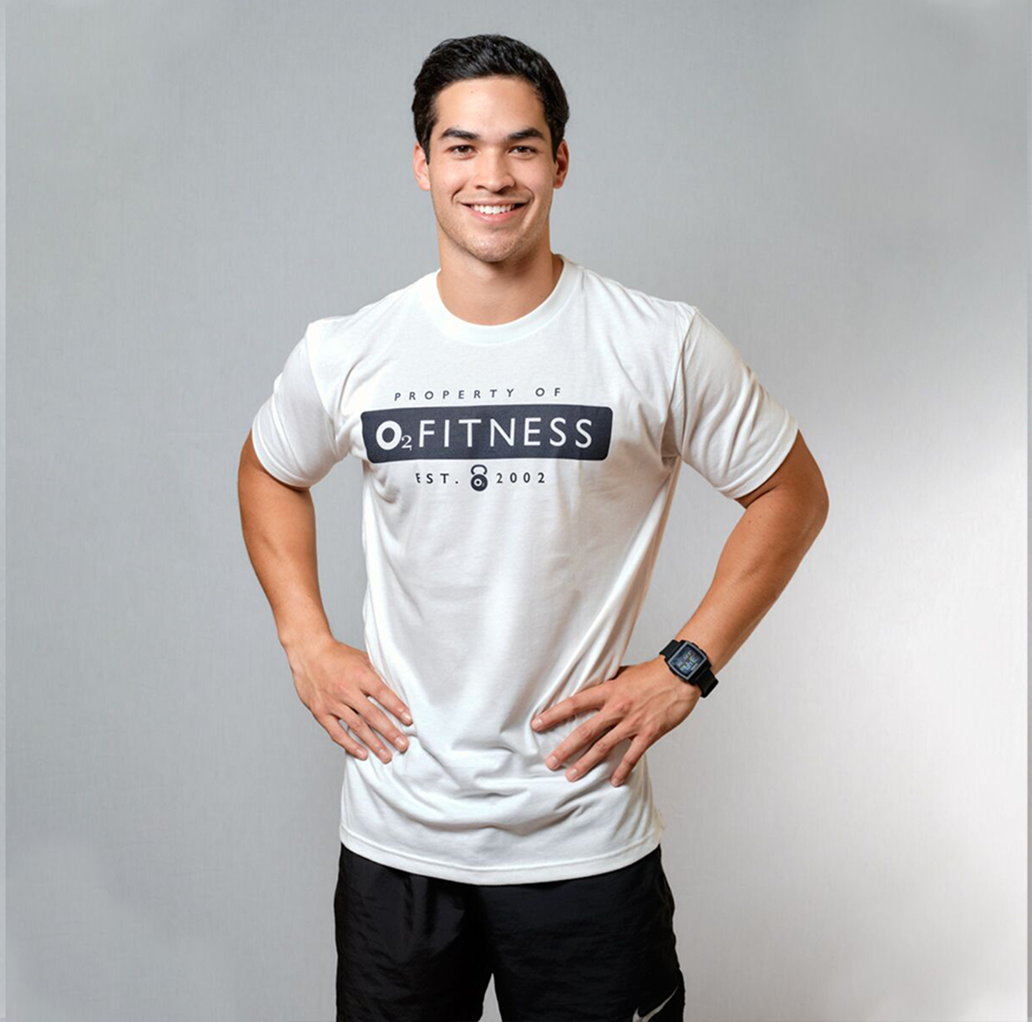 Property of O2 Fitness Tee